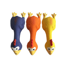 Load image into Gallery viewer, 3PC Set Dog Squeaky Toys Chew Puppy Rubber Chicken Durable Pet Breeds Play Fetch