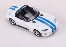 Load image into Gallery viewer, GFCC 1:64 White 1993 Viper Roadster Convertible Sport Model Diecast Metal Car