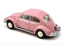 Load image into Gallery viewer, 1:76 Pink VW Beetle Classic Vintage Model Diecast Metal Car New Collection