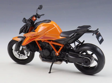 Load image into Gallery viewer, WELLY 1:12 Orange KTM 1390 Super Duke R Motorcycle Bike Sports Model Diecast