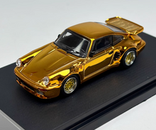 Load image into Gallery viewer, Master 1:64 Gold 930 911 Turbo Classic Sports Model Diecast Metal Car New Collection
