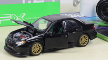 Load image into Gallery viewer, WELLY 1:24 JDM Impreza WRX STI Racing Sports Model Diecast Metal Car Display