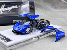 Load image into Gallery viewer, HKM 1:64 Blue Huayra Coupe 2014 Racing Sports Model Diecast Metal Car New Collection