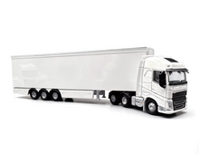Load image into Gallery viewer, 1:76 White FH4 Refrigerated Container Truck Model Diecast Metal Car New Collection