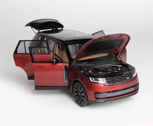 Load image into Gallery viewer, LCD 1:18 Red 2022 Range Rover SV SUV Sports Model Diecast Metal Car New Collection