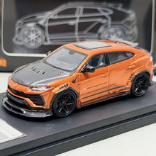Load image into Gallery viewer, Flame 1:64 Orange URUS LB Widebody Sports Model Diecast Metal Car New Collection