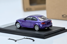 Load image into Gallery viewer, 7cm 1:64 Purple 1M E82 Coupe Sports Model Diecast Metal Car New Collection