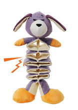 Load image into Gallery viewer, Dog Squeaky Toys Animal Shape Chew Puppy Fluffy Toy Teeth Grinding Safe Pet Cat