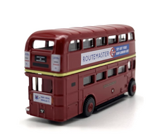 Load image into Gallery viewer, 1:148 London City Double Decker Bus Classic Model Diecast Metal Car