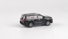 Load image into Gallery viewer, JKM 1:64 Black 2016 LX570 SUV Off Road Sports Model Diecast Metal Car New
