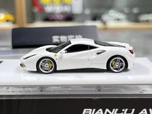 Load image into Gallery viewer, 1:64 CL White 488 GTB Hard Top Sports Model Diecast Resin Car New Collection