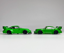 Load image into Gallery viewer, 1:64 Green RWB 993 964 Racing Sports Classic Model Diecast Metal Car BN