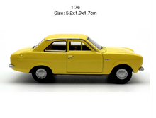 Load image into Gallery viewer, 1:76 Yellow Escort MK1 Sports Model Diecast Metal Car New Collection