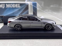 Load image into Gallery viewer, MJ 1:64 Gray M5 F90 Luxury Sedan Sports Model Diecast Metal Car New Collection