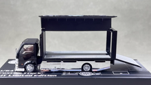 Load image into Gallery viewer, MT 1:64 AIT Black LB H300 Box Truck Custom Sports Model Diecast Metal Car New Collection