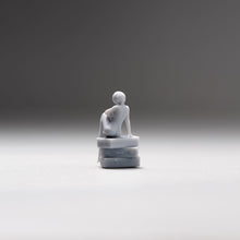 Load image into Gallery viewer, 1:64 Painted Unpainted Figure Model Miniature Resin Diorama Girl Sitting On Box New