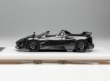 Load image into Gallery viewer, HH 1:64 Black Carbon Huayra Tricolore Convertible Model Diecast Metal Car New Collection