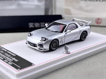 Load image into Gallery viewer, FH 1:64 Silver JDM RX7 FD3S A Spec Speed Sports Model Diecast Metal Car New Collection