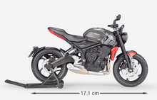 Load image into Gallery viewer, WELLY 1:12 2021 Trident 660 Sports Racing Model Diecast Metal Motorcycle