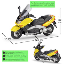 Load image into Gallery viewer, WELLY 1:18 2001 XP500 TMAX Racing Sports Model Diecast Metal Motorcycle