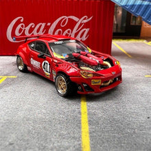 Load image into Gallery viewer, DCM 1:64 Red JDM GT45 86 GR Racing Sports Model Diecast Metal Car BN