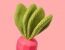 Load image into Gallery viewer, Dog Squeaky Toys Chew Puppy Rubber Fluffy Toy Durable Pink Carrot Pet Play Fetch