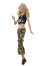 Load image into Gallery viewer, Barbie Doll Clothing 11.5" Girl Wear Fashion Outfits 1/6 Top Skirt Pants Jeans Bag
