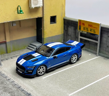 Load image into Gallery viewer, MINIGT 1:64 Blue Shelby GT500 Dragon Sports Model Diecast Metal Car #568