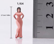 Load image into Gallery viewer, 1:64 Painted Figure Model Miniature Resin Diorama Sand Dress Lady Sexy Beauty