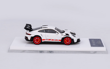 Load image into Gallery viewer, SOLO 1:64 White 2021 911 GT3 RS 992 Racing Sports Model Diecast Resin Car New