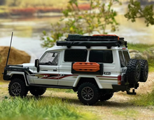 Load image into Gallery viewer, Autobots 1:64 New White Land Cruiser J70 LC78 ORV SUV Model Diecast Metal Car