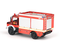 Load image into Gallery viewer, XCARTOYS 1:64 Fire Engine Unimog U5023 Truck Figure Model Diecast Metal Car