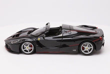 Load image into Gallery viewer, Bburago 1:24 Black Laferrari Aperta Racing Sports Model Toy Diecast Metal Car