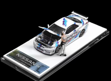Load image into Gallery viewer, TM 1:64 JDM Skyline GTR R34 Z-tune Figure Sports Model Diecast Metal Car New