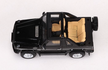 Load image into Gallery viewer, GCD 1:64 Black G500 Cabrio W463 ORV SUV Sports Model Diecast Metal Car BN