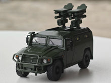Load image into Gallery viewer, Masdi 1:64 Military Green GAZ SPM-2 Tiger Armored Model Diecast Metal Car BN