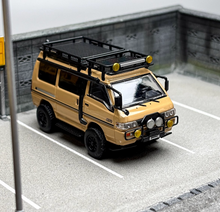 Load image into Gallery viewer, Autobots 1:64 Yellow 4WD Delica L300 Camper Van Model Diecast Metal Car