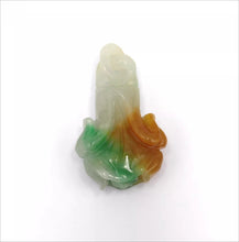 Load image into Gallery viewer, Nature Jade Wealth Pendant Necklace Gift Jewelry charm Blessing Lucky Fortune b
