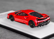 Load image into Gallery viewer, RW 1:64 Red 488 Pista Hard Top Super Racing Sports Model Diecast Resin Car New Collection