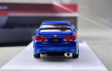 Load image into Gallery viewer, MH 1:64 Blue JDM Civic Type R FD2 Racing Sports Model Diecast Metal Car BN