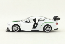 Load image into Gallery viewer, CCA 1:43 White Continental GT3 Racing Sports Model Toy Diecast Metal Car BN