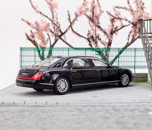 Load image into Gallery viewer, SH 1:64 Black 62S Maybach Super Luxury Sedan Model Diecast Metal Car New