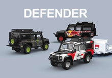Load image into Gallery viewer, TM 1:64 Defender 100 ORV SUV Trailier Sports Model Diecast Metal Car New Collection