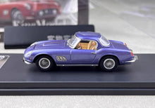 Load image into Gallery viewer, King 1:64 Blue 250GT California Spyder SWB Sport Model Diecast Metal Car New Collection