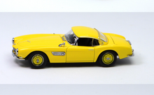 Load image into Gallery viewer, GFCC 1:64 Yellow 1957 507 Hard Top Classic Sport Model Diecast Metal Car New Collection