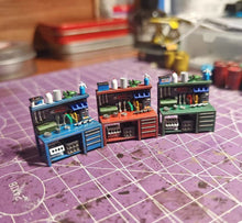 Load image into Gallery viewer, 1:64 Painted Figure Model Miniature Resin Sand Toy Repair Tool Rack Shelf Repair