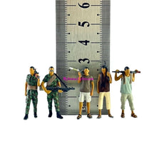Load image into Gallery viewer, 1:64 Painted Figure Model Miniature Resin Diorama Sand Armed Forces Soldier Toy