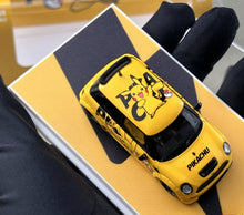 Load image into Gallery viewer, CC 1:64 Yellow Mini Cooper Widebody Sports Model Diecast Metal Car New Collection