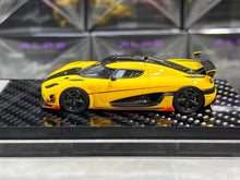Load image into Gallery viewer, GRYNING 1:64 Yellow Agera RS1 ML Racing Sports Model Diecast Resin Car New Collection
