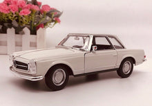 Load image into Gallery viewer, WELLY 1:24 1963 230SL Coupe Sports Classic Model Diecast Metal Car Display
